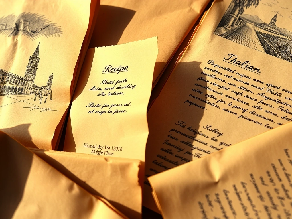 Archivio storico di ricette